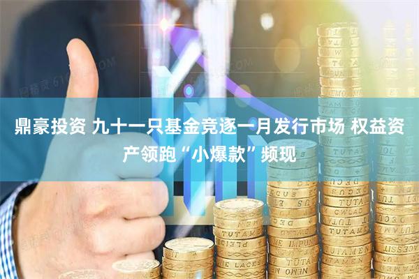 鼎豪投资 九十一只基金竞逐一月发行市场 权益资产领跑“小爆款”频现