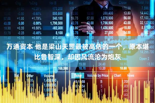万通资本 他是梁山天罡最被高估的一个，原本堪比鲁智深，却因风流沦为炮灰