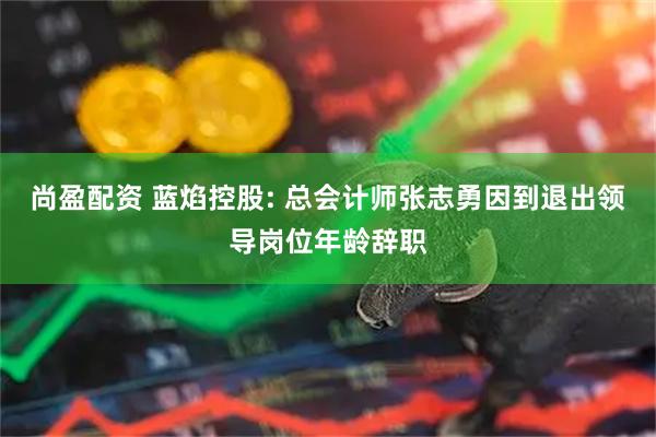 尚盈配资 蓝焰控股: 总会计师张志勇因到退出领导岗位年龄辞职